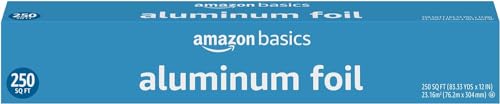 Basics Aluminum Foil 250 Sq Ft roll packaging