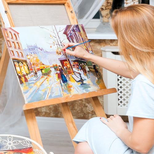 Canvas panels for professional painting