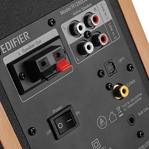 Edifier R1280DBs 4-inch speaker driver