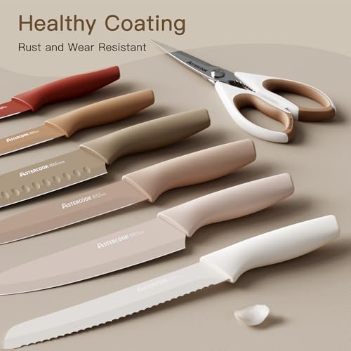 Astercook chef knife and slicing knife