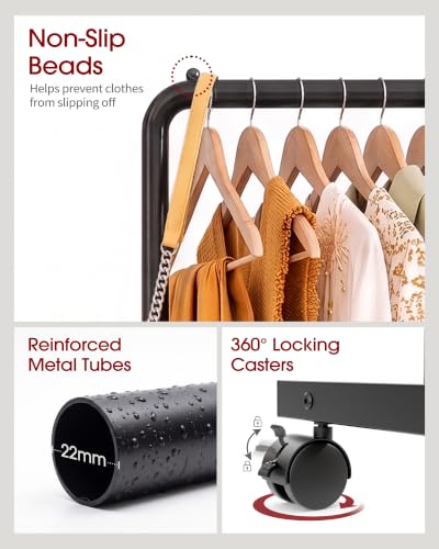 Sakugi heavy duty metal hanging rod