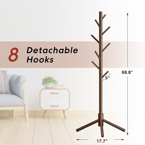 Azaeahom coat tree triangular base