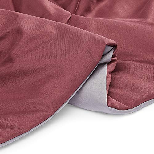 Soft polyester microfiber comforter for bedrooms