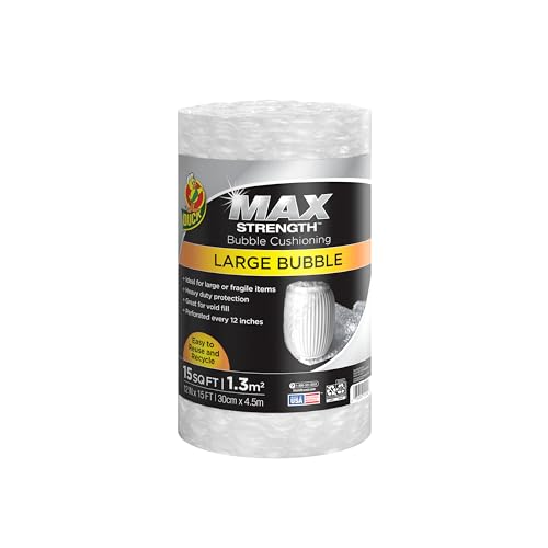 Duck Max Strength Bubble Cushioning 15 FT roll