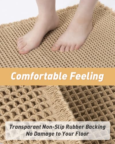 AMOAMI bath mat in a bathroom setting