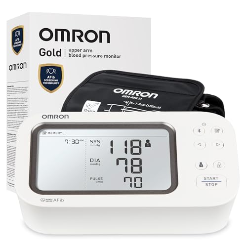 Omron Gold Blood Pressure Monitor BP5360 front view