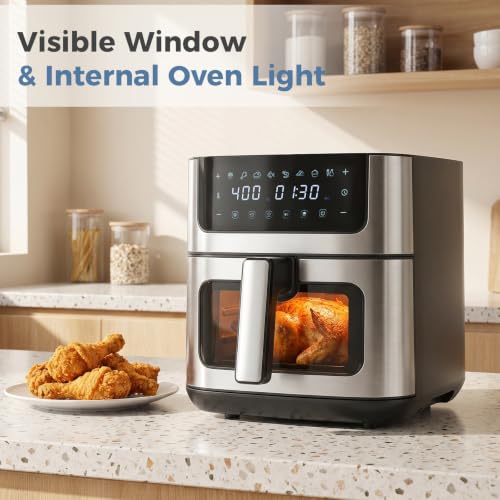 Side profile of DUMOS 6.34QT kitchen appliance