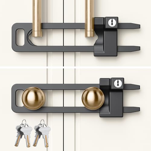 AST Keyed Cabinet Lock in matte black