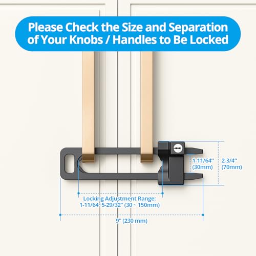 Side view of adjustable AST locking bar