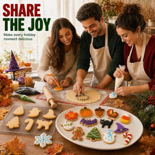 Assorted festival shape cutters for food