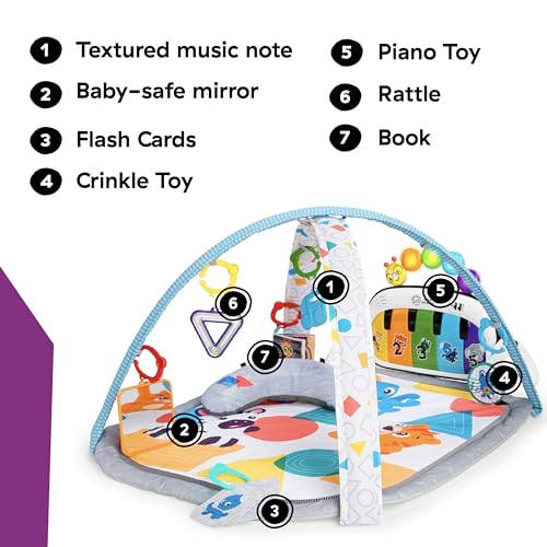 Close up of sensory hanging toys