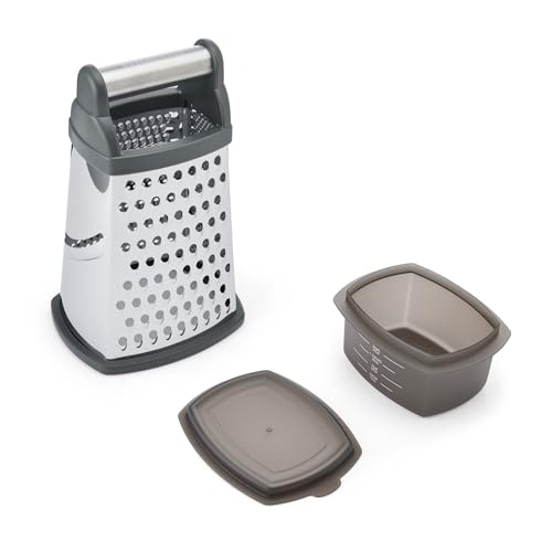 KitchenAid box grater with detachable measurement container