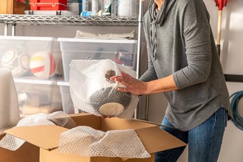 Duck Brand cushioning wrap used to protect glassware