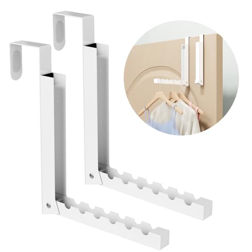BAKON Over The Door Folding Clothes Drying Rack pair