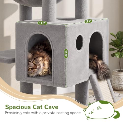 Globlazer F70 Pro cat tree top perch view
