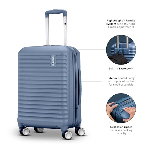 American Tourister Stratum 3.0 Elemental Blue exterior