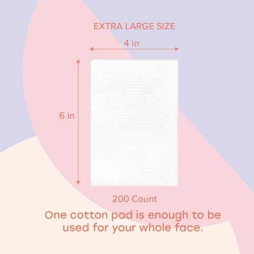 Soft texture of White Rabbit beauty pads