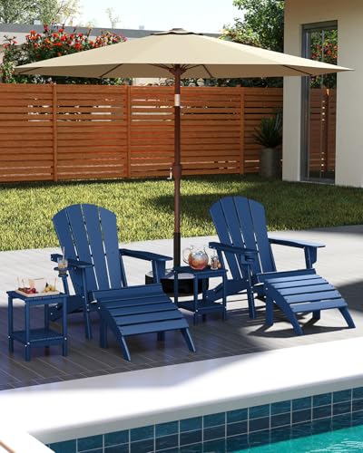 Side view of GREENVINES foldable patio chair
