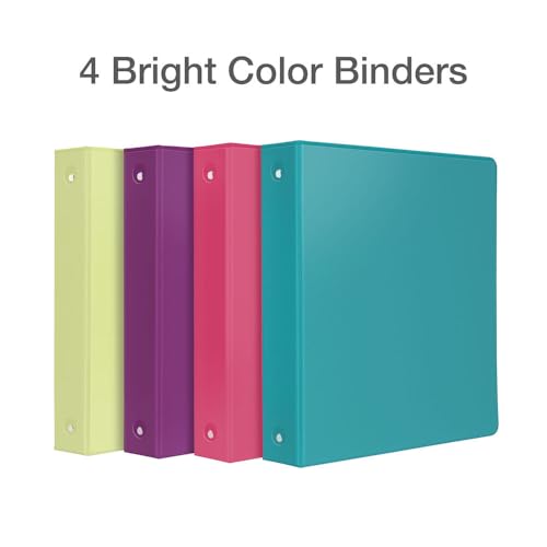Oxford Cardinal binders in bright colors