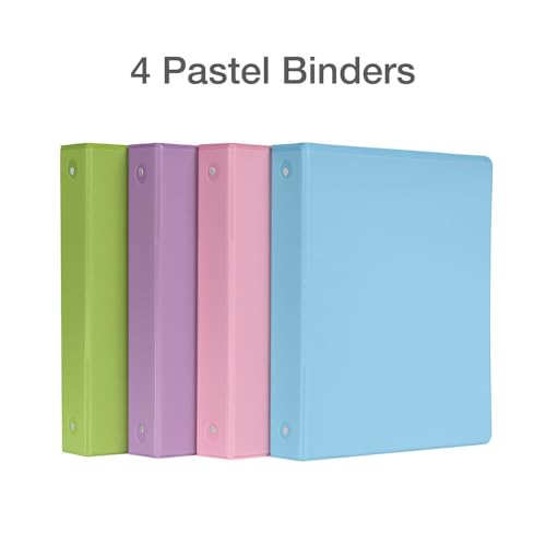 Four pack of Cardinal school binders