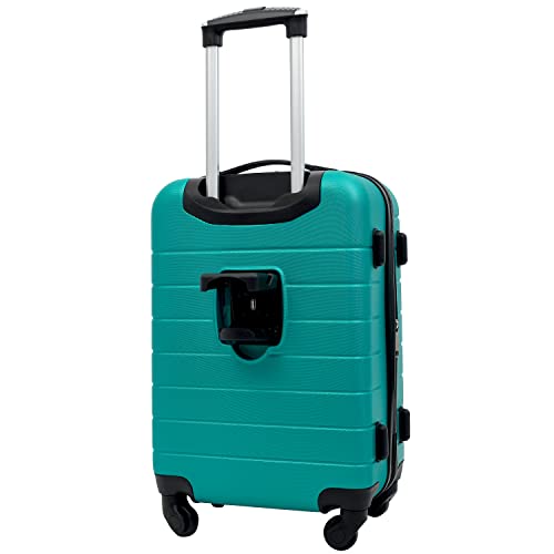 Wrangler luggage set showing expandable zipper