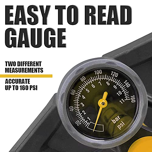 Ergonomic handle of BV floor pump