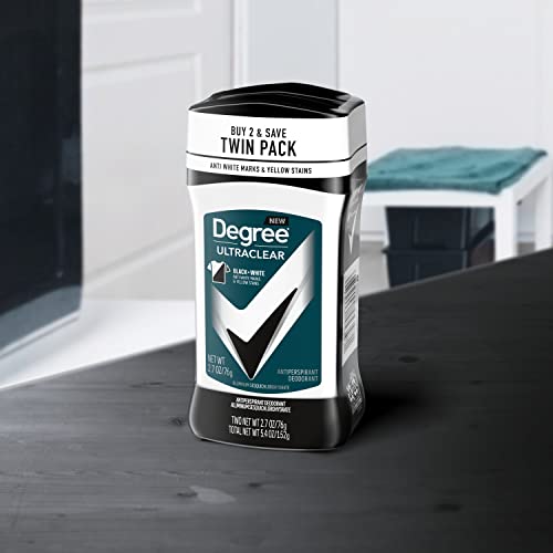 Back view of Degree antiperspirant container