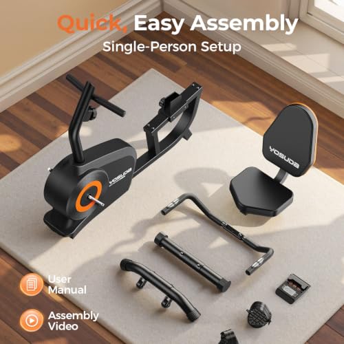 Easy assembly YOSUDA Recumbent Bike