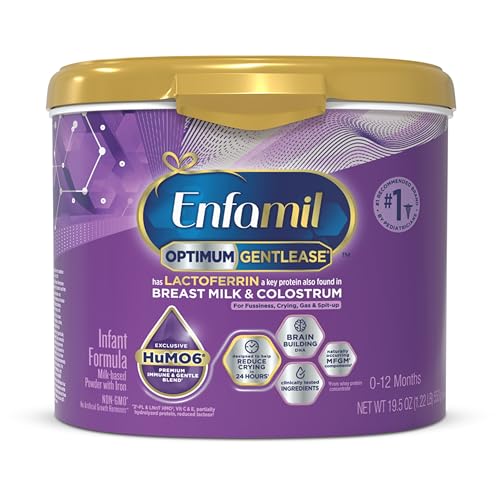 Enfamil Optimum Gentlease 19.5 oz tub front view