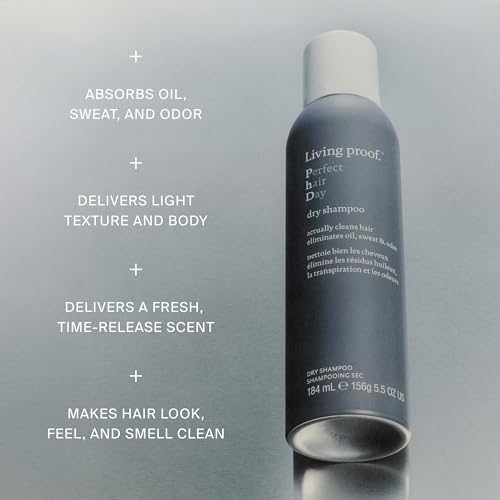 Living Proof hair care branding on bottle