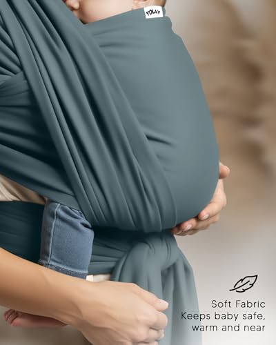 YOLAY Baby Wrap Carrier folded for travel