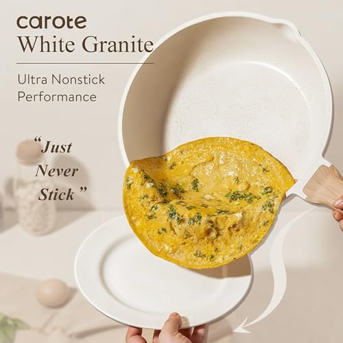 CAROTE 21pcs set induction compatible base