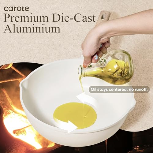 Egg pan included in CAROTE 21pcs set
