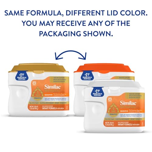 Similac 360 Total Care Sensitive nutritional facts