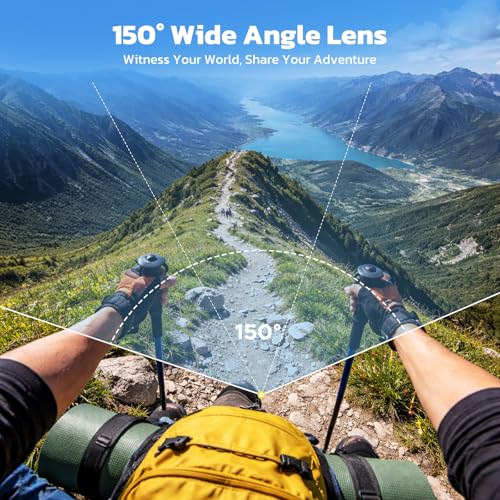 CAMWORLD 4K Mini Body Camera side profile