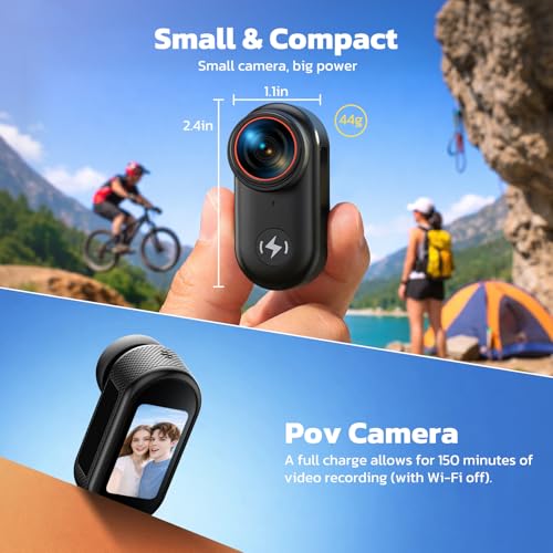 CAMWORLD 4K Mini Body Camera packaging