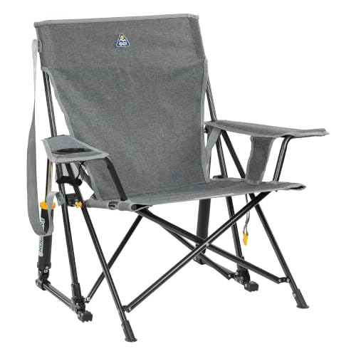 GCI Outdoor Kickback Rocker grey profile