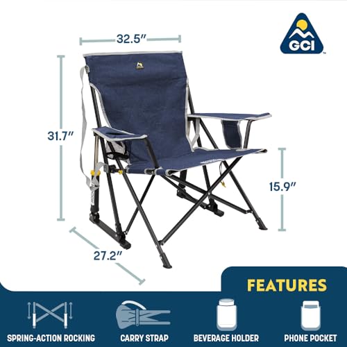 Close up of GCI Outdoor rocking mechanism