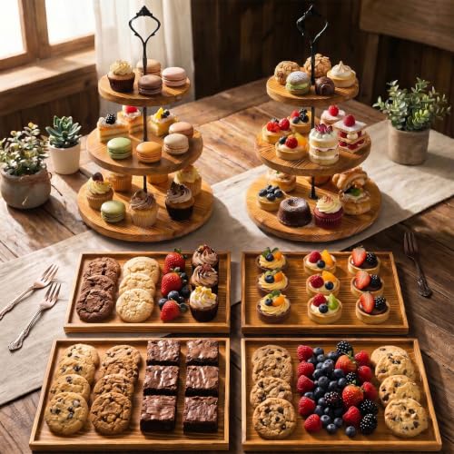 Dessert table centerpiece arrangement