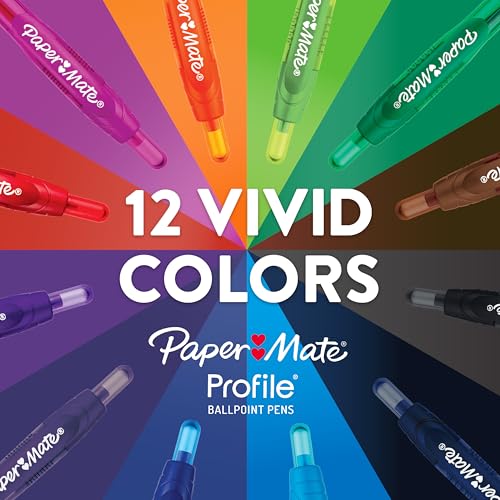Paper Mate Profile black ink test