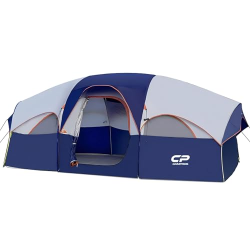 CAMPROS CP 8 Person Camping Tent front view