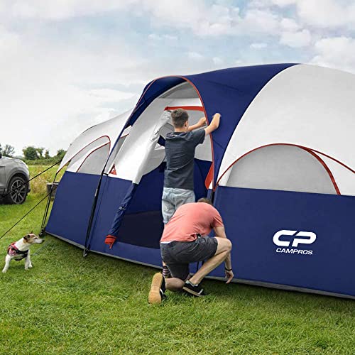 Mesh ventilation details on CAMPROS CP tent