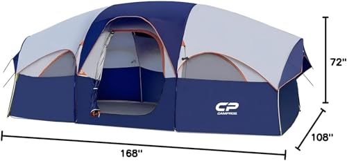 CAMPROS CP tent packed in carrying case