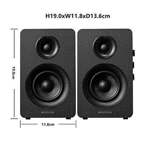 Sanyun SW208 speaker side control panel