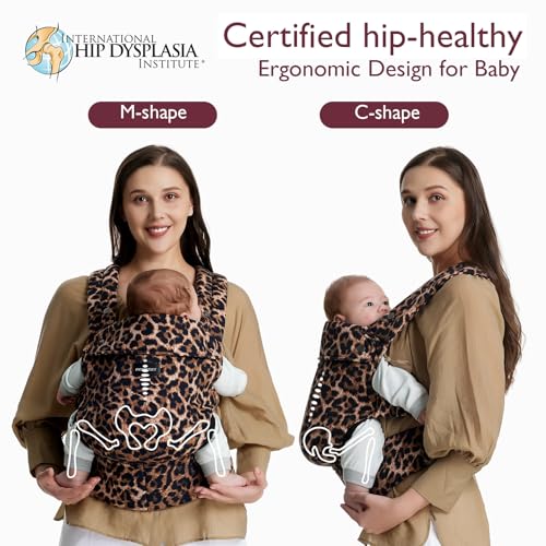 Momcozy Baby Carrier ergonomic waist support