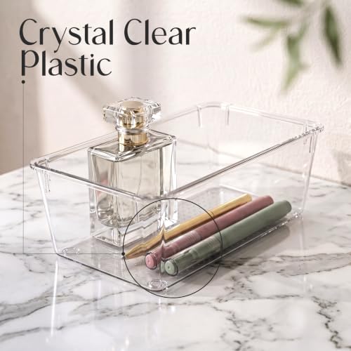 KICHLY organizer set used in a bathroom drawer