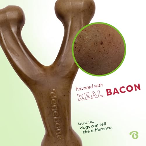 Benebone Wishbone curved design for easy paw gripping