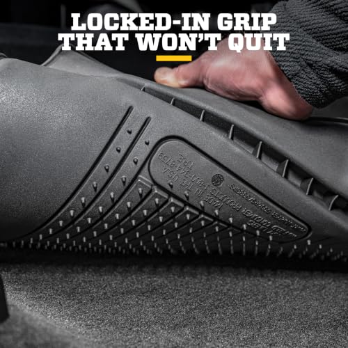 Husky Liners logo on durable black mat