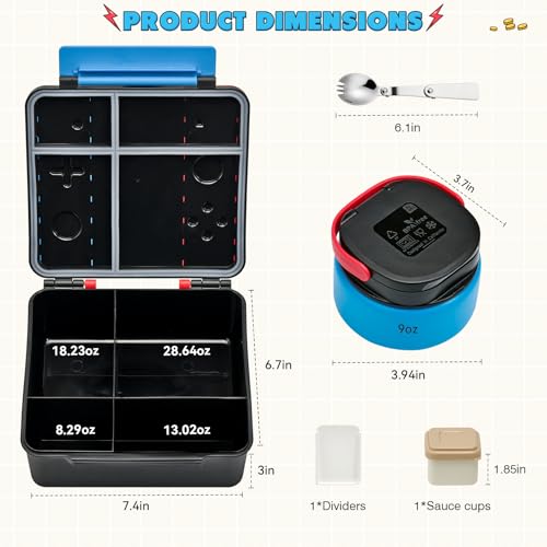 FAJSL Game Bento Box side profile