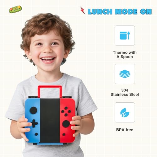 FAJSL lunch box components arranged together